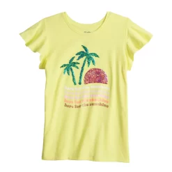 Girls 6-20 SO® Ruffle Sleeve Flip Sequin Graphic Tee In Regular & Plus Size 11 Girls 6-20 SO® Ruffle Sleeve Flip Sequin Graphic Tee In Regular & Plus Size -SO Juniors Fashion Clothing 5848052 ALT4