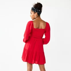 Juniors' SO® Bustier Bodice Tiered Dress 5 Juniors' SO® Bustier Bodice Tiered Dress -SO Juniors Fashion Clothing 5849090 ALT