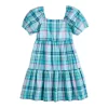 Girls 6-20 SO® Favorite Babydoll Dress In Regular & Plus Size -SO Juniors Fashion Clothing 5870161 Teal Plaid