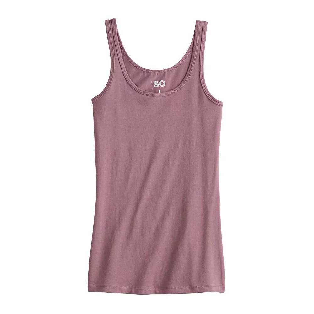 Juniors' SO® Double Scoop Tank 5 Juniors' SO® Double Scoop Tank - Image 3
