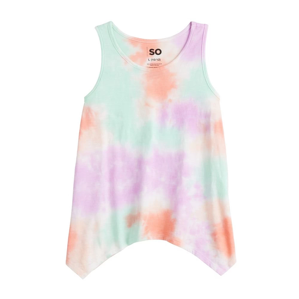 Girls 6-20 SO® Shark Bite Tank Top In Regular & Plus Size 3 Girls 6-20 SO® Shark Bite Tank Top In Regular & Plus Size