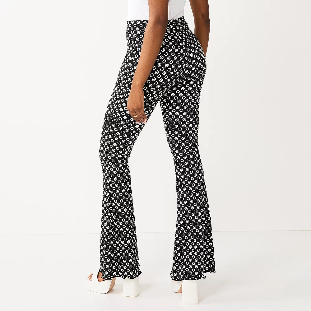 Juniors' SO® Pull-On High Rise Flare Pants 4 Juniors' SO® Pull-On High Rise Flare Pants - Image 2