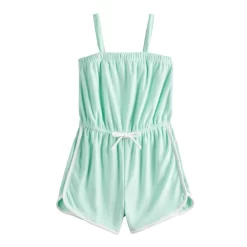 Girls 6-20 SO® French Terry Romper In Regular & Plus Size