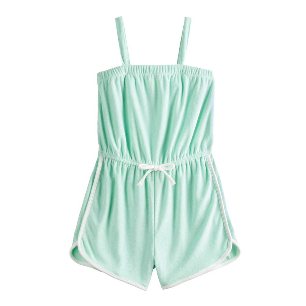 Girls 6-20 SO® French Terry Romper In Regular & Plus Size