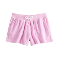 Girls 6-20 SO® Towel Terry Pull-On Shorts In Regular & Plus Size
