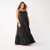 Juniors' Plus Size SO® Tiered Maxi Dress 1 Juniors' Plus Size SO® Tiered Maxi Dress -SO Juniors Fashion Clothing 5945485 Black Luxe