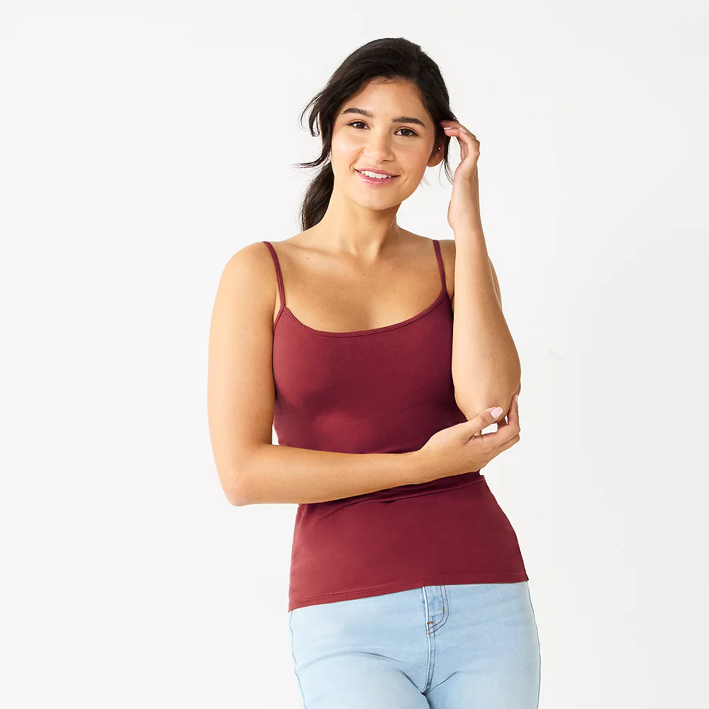 Juniors' SO® Scoop Cami 3 Juniors' SO® Scoop Cami