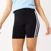 Juniors' SO® Side Stripe Lounge Bike Shorts -SO Juniors Fashion Clothing 5954410