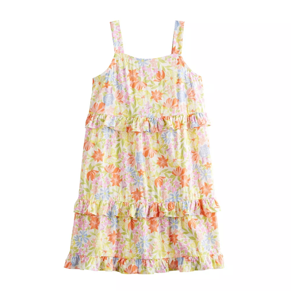 Girls 6-20 SO® Tiered Ruffle Dress In Regular & Plus Size