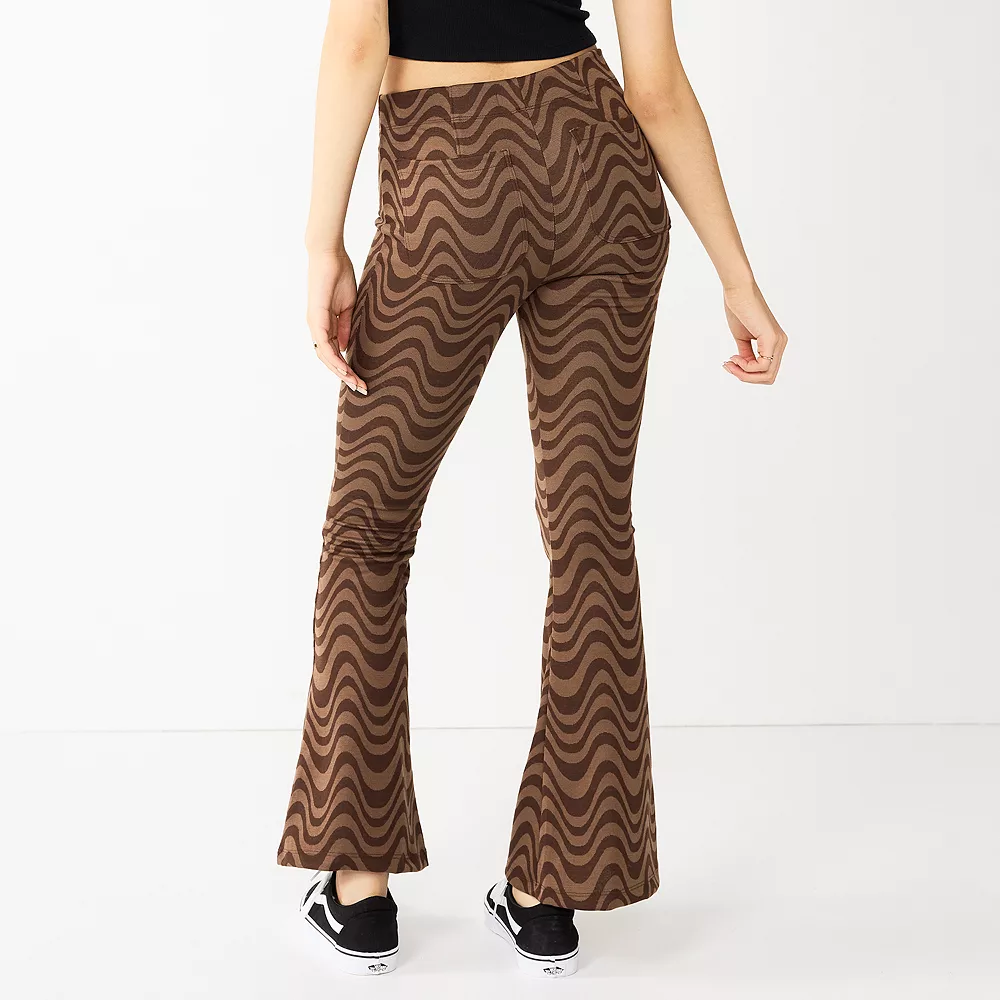 Juniors' SO® High-Rise Pull On Flare Pants 4 Juniors' SO® High-Rise Pull On Flare Pants - Image 2