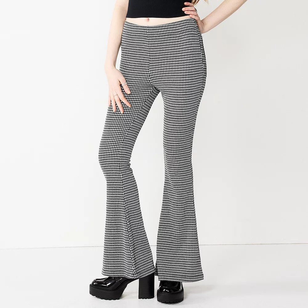 Juniors' SO® High-Rise Pull On Flare Pants 3 Juniors' SO® High-Rise Pull On Flare Pants