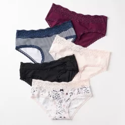 Juniors' SO® Daisy Lace Boybrief Panty SO72-001 -SO Juniors Fashion Clothing 6225022 ALT2