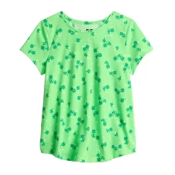 Girls 6-20 SO® Printed Tee In Regular & Plus Size