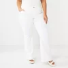 Juniors' Plus Size SO® High-Rise Flare Jeans 2 Juniors' Plus Size SO® High-Rise Flare Jeans -SO Juniors Fashion Clothing 6225763 White