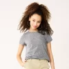 Juniors' SO® Short Sleeve Crewneck Tee -SO Juniors Fashion Clothing 6226045